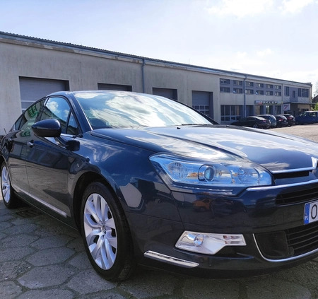 Citroen C5 cena 33500 przebieg: 204976, rok produkcji 2012 z Brzeg małe 56